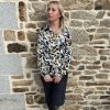 Chemise Jade et pantalon noir