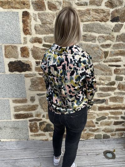 Chemise Jade et pantalon noir