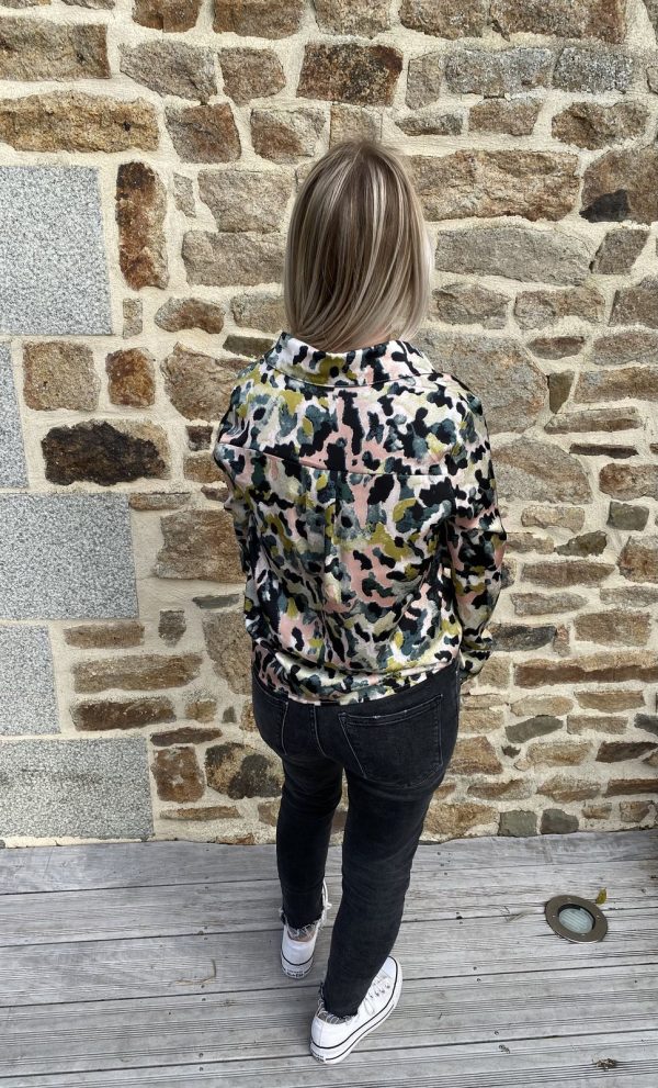 Chemise Jade et pantalon noir
