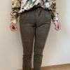 Pantalon nina velour kaki 05