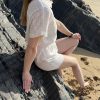 Combishort borderie anglaise "Assia"