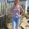 Top lilas "Alice"