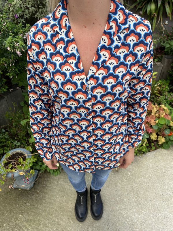 Chemise bleu "Bérénice"