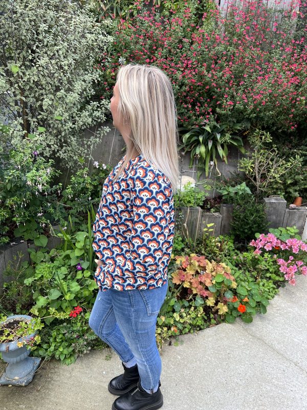Chemise bleu "Bérénice"