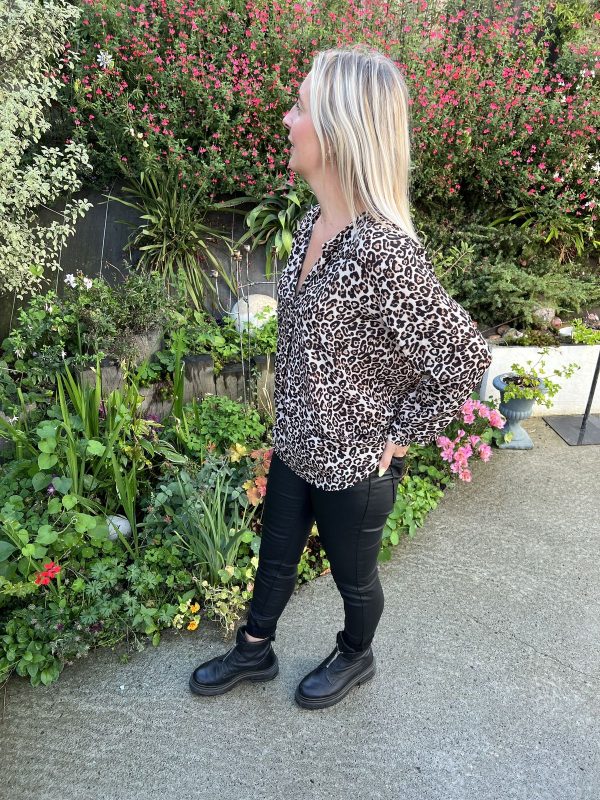 Blouse Léopard "Gabrielle"