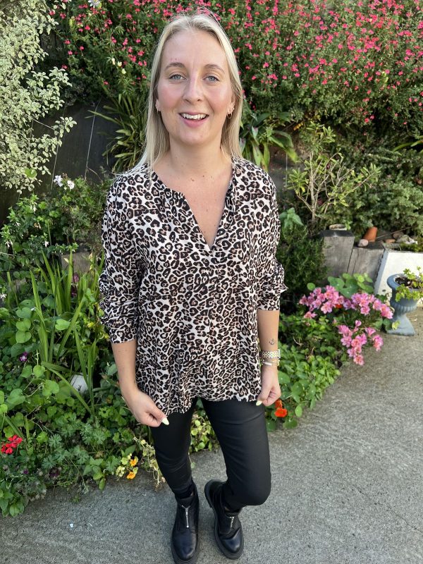 Blouse Léopard "Gabrielle"