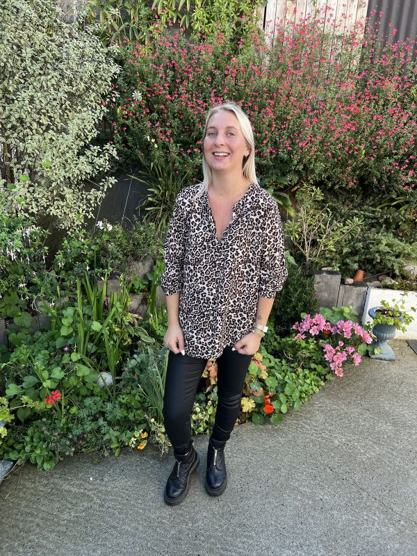 Blouse Léopard "Gabrielle"