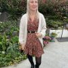 Robe "Grace" brique