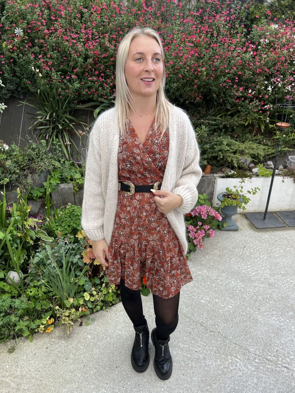 Robe "Grace" brique