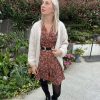 Robe "Grace" brique