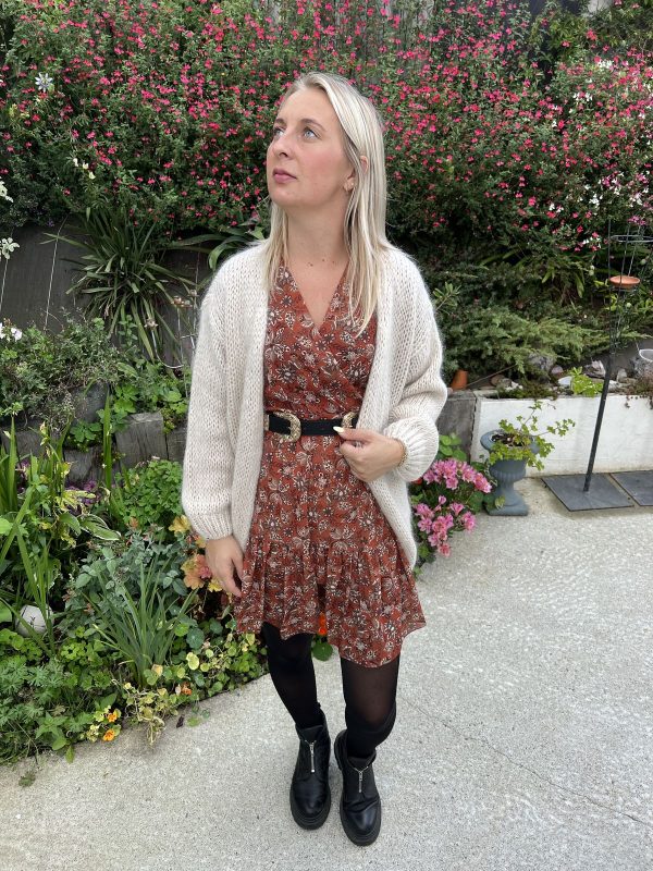 Robe "Grace" brique