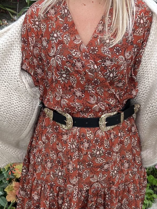Robe "Grace" brique