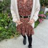 Robe "Grace" brique