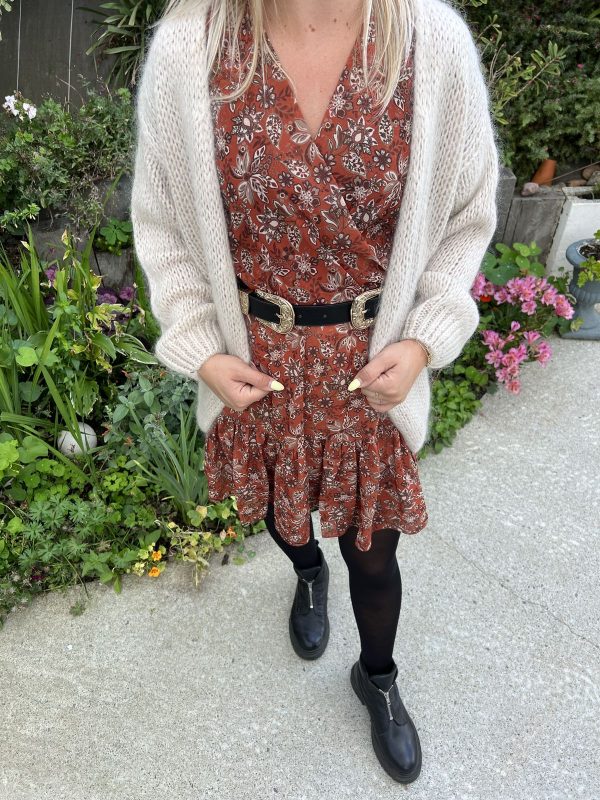 Robe "Grace" brique
