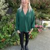 Blouse verte "Louna"