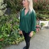 Blouse verte "Louna"
