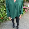 Blouse verte "Louna"