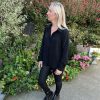 Chemise noir "Manon"