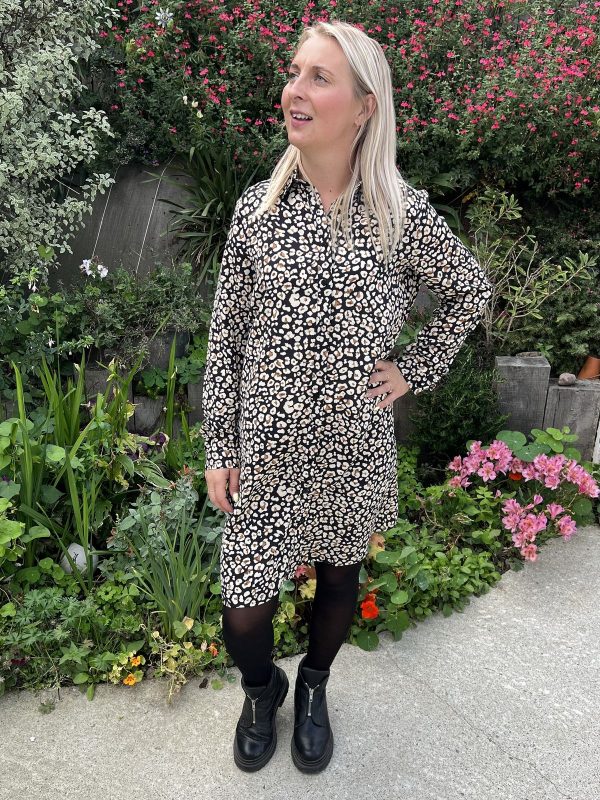 Robe chemise léopard (Maria)