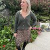 Jupe "Romy" kaki