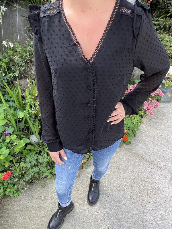 Blouse plumetis "Soraya"