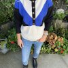 Pull bleu "Tessa"