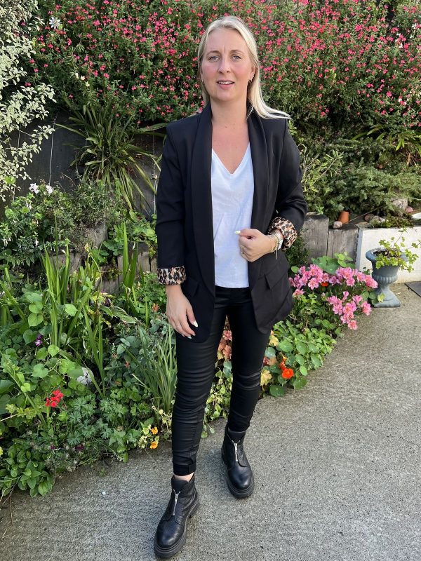 Veste blazer "Léopard"
