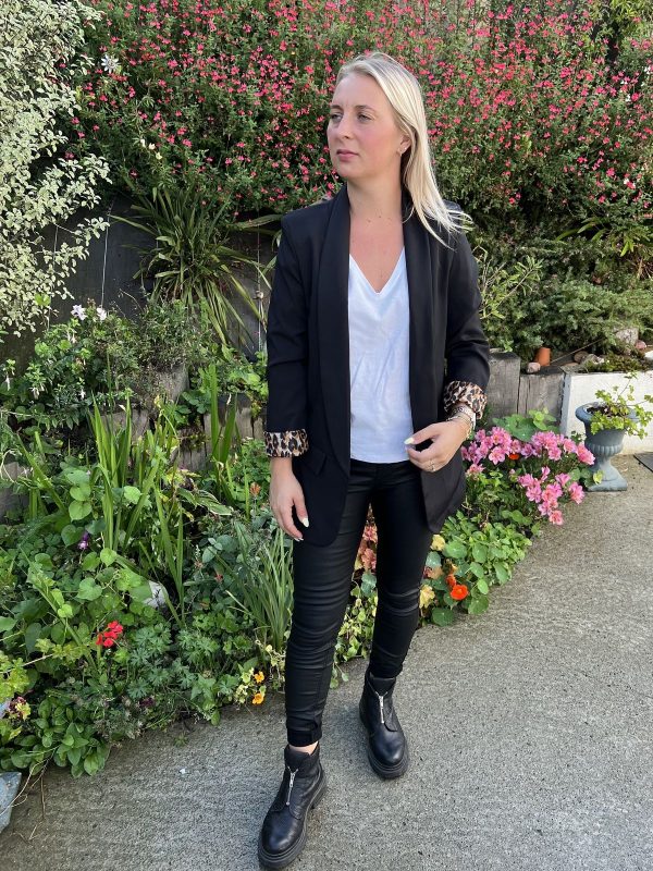 Veste blazer "Léopard"