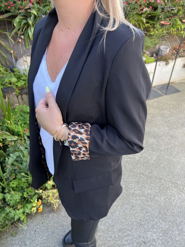 Veste blazer "Léopard"