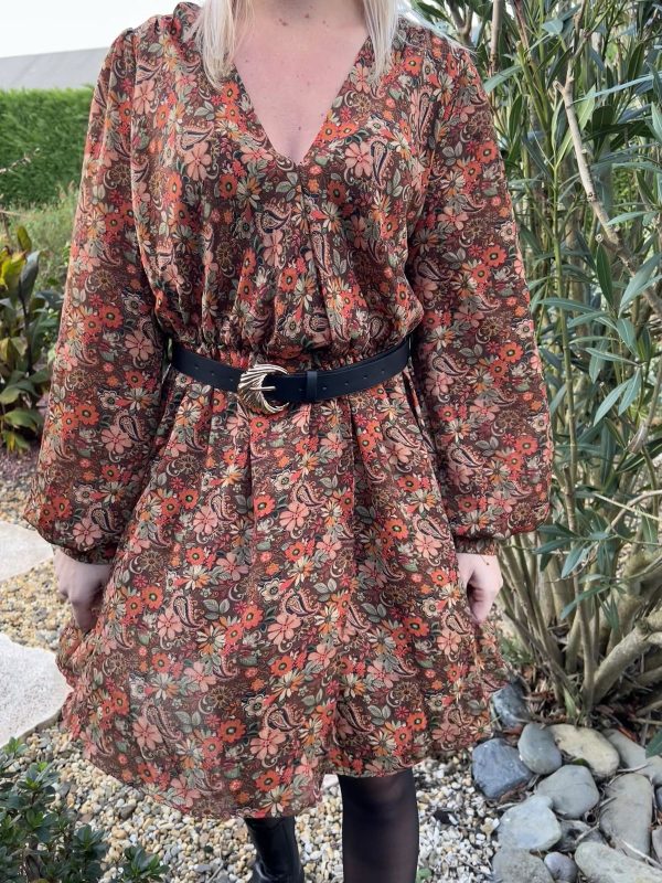 Robe fleurie