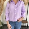 chemise lilas