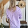 chemise lilas de dos