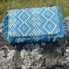 Pochette femme œil bleu