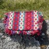 Pochette femme œil fuchsia
