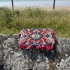 Pochette femme œil fuchsia