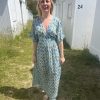 Robe longue imprimée