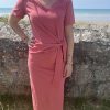 robe midi terracotta