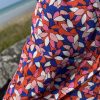 Robe fleurie multicolore