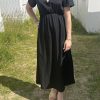 Robe noire midi