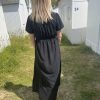 Robe noire midi