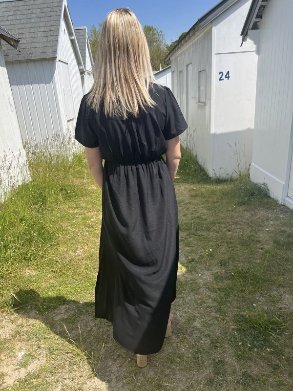 Robe noire midi