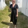 Robe noire midi