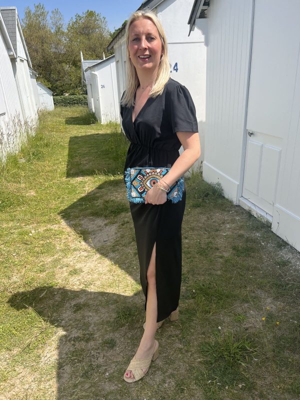 Robe noire midi