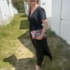 Robe noire midi