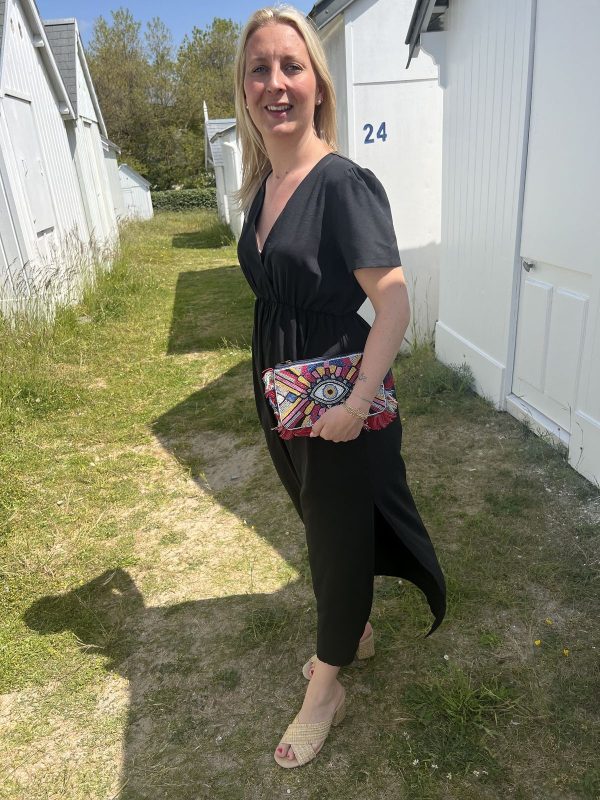 Robe noire midi