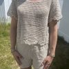 short en crochet pour femme