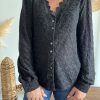 blouse noir