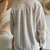 Chemise beige clair