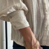 Chemise beige clair