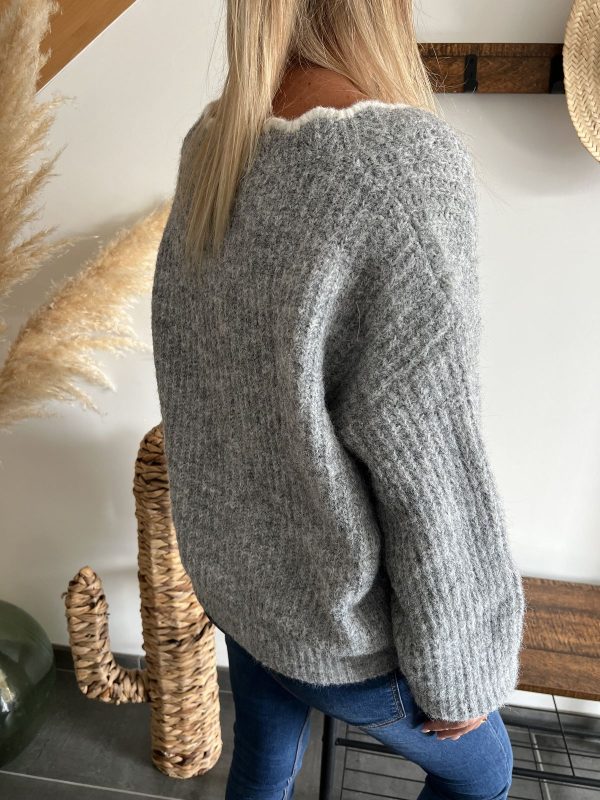 gilet gris